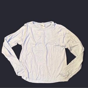 All in Motion Sky Blue Long Sleeve Top